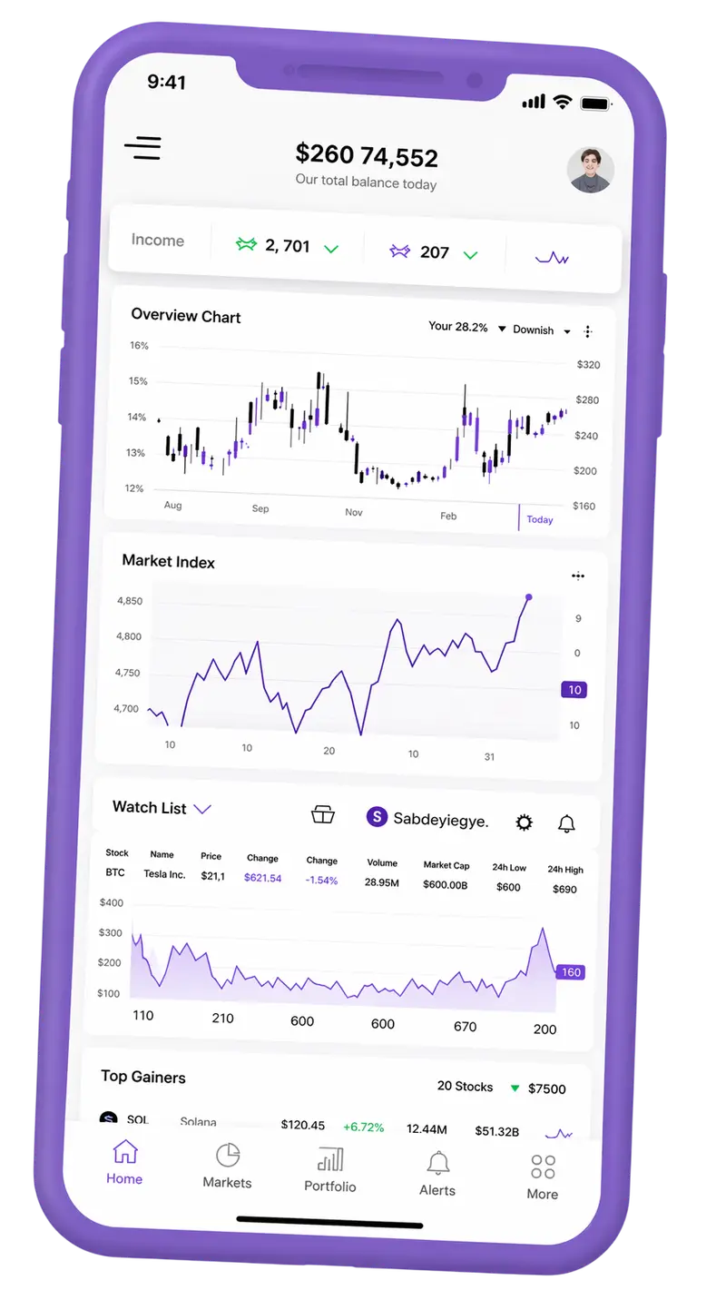 AfriSynapse AI trading platform on mobile